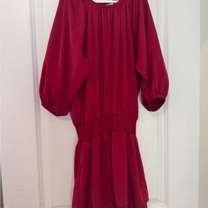 Elegant Red Kids Dress